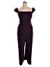 BCBG Paris 100% Polyester Solid Burgundy Purple Jumpsuit Size XXL - photo 1