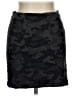 Free People Camo Black Denim Skirt Size 12 - photo 1