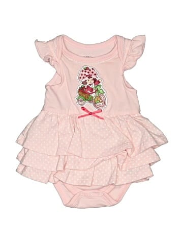 Strawberry Shortcake Short Sleeve Onesie - front