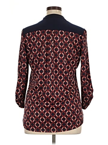 Perseption Concept 3/4 Sleeve Blouse (view 2)