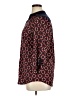 Perseption Concept Argyle Burgundy 3/4 Sleeve Blouse Size XL - photo 5