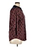 Perseption Concept Argyle Burgundy 3/4 Sleeve Blouse Size XL - photo 4