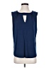 Amour Vert Blue Sleeveless Blouse Size S - photo 1