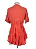 Anthology Orange Short Sleeve Blouse Size XS - photo 2
