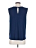 Amour Vert Blue Sleeveless Blouse Size S - photo 2