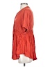 Anthology Orange Short Sleeve Blouse Size XS - photo 5