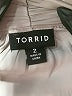 Torrid 100% Polyester Gray Sleeveless Blouse Size 2X Plus (2) - photo 7