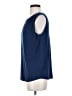 Amour Vert Blue Sleeveless Blouse Size S - photo 5