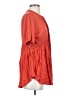 Anthology Orange Short Sleeve Blouse Size XS - photo 4
