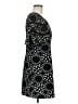 Free People 100% Polyester Graphic Black Casual Dress Size 8 - photo 4