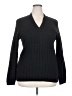Leo & Nicole Black Pullover Sweater Size 2X - photo 1