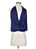 Amour Vert Blue Sleeveless Blouse Size S - photo 1