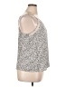 Nine West 100% Polyester Silver Tank Top Size XL - photo 4