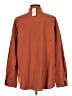 Assorted Brands 100% Cotton Solid Brown Orange Long Sleeve Button-Down Shirt Size L - photo 2