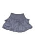 Unbranded Solid Blue Gray Casual Skirt Size S - photo 2