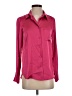 Aqua 100% Polyester Pink Long Sleeve Blouse Size XS - photo 1