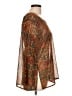 Unbranded Brown Long Sleeve Blouse Size EU 44 / US 14 - photo 4