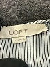 Ann Taylor LOFT 100% Polyester Gray Sleeveless Blouse Size L - photo 7