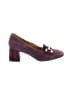 Nine West Burgundy Heels Size 9 1/2 - photo 1
