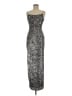 Line & Dot Silver Cocktail Dress Size S - photo 1