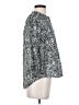 Amour Vert 100% Cotton Paisley Gray 3/4 Sleeve Blouse Size XS - photo 4
