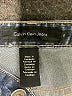 CALVIN KLEIN JEANS Chevron-herringbone Blue Jeans Size 8 - photo 7