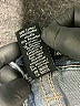 CALVIN KLEIN JEANS Chevron-herringbone Blue Jeans Size 8 - photo 8