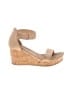 CL by Laundry Tan Wedges Size 8 - photo 1