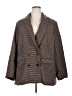 Old Navy 100% Polyester Houndstooth Brown Blazer Size XXL - photo 1