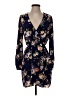 Lulus 100% Polyester Floral Blue Casual Dress Size S - photo 1