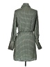 H&M 100% Polyester Green Casual Dress Size L - photo 2