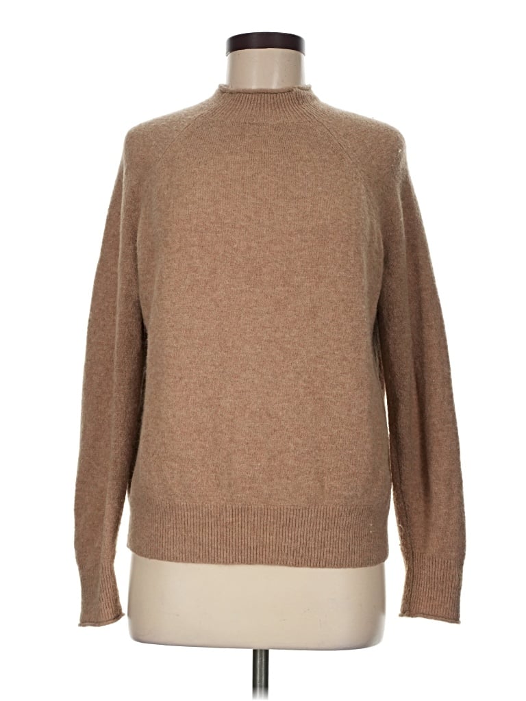 Pre-owned Jcrew Turtleneck Sweater In Brown