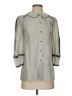 Marc by Marc Jacobs Gray 3/4 Sleeve Button-Down Shirt Size 2 - photo 1