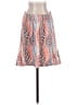 Unbranded 100% Polyester Print Orange Casual Skirt Size M - photo 1