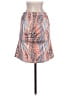 Unbranded 100% Polyester Print Orange Casual Skirt Size M - photo 2