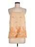Eloise Orange Sleeveless Blouse Size M - photo 1