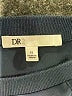 DR2 100% Recycled Polyester Black Short Sleeve Blouse Size XL - photo 7