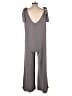 Assorted Brands Solid Gray Jumpsuit Size L - photo 2