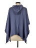 Ann Taylor Blue Poncho Size XS - photo 2