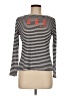 Artisans Stripes Gray Long Sleeve Turtleneck Size M - photo 1