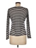 Artisans Stripes Gray Long Sleeve Turtleneck Size M - photo 2