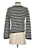 A New Day 100% Cotton Stripes Silver Pullover Sweater Size XS - photo 2