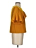 Whit 100% Wool Yellow Short Sleeve Top Size S - photo 4