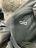 Alo Solid Black Active Pants Size S - photo 7
