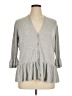 Lane Bryant Gray Cardigan Size 14 - 16 Plus - photo 1