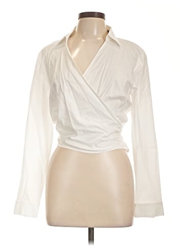 Ann Taylor LOFT Long Sleeve Blouse (view 1)