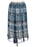 Motto 100% Polyester Print Blue Casual Skirt Size 3X (petite) - photo 1