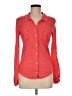 Michael Stars Red Long Sleeve Button-Down Shirt One size - photo 1