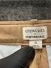 Crewcuts 100% Elastomultiester Solid Tan Khakis Size 12 - photo 3