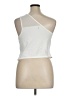Express White Sleeveless Blouse Size XL - photo 2